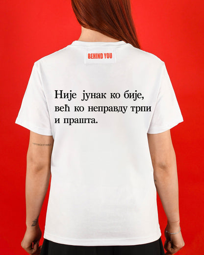 Nije Junak Ko Bije, Vec Ko Nepravdu Trpi I Prašta