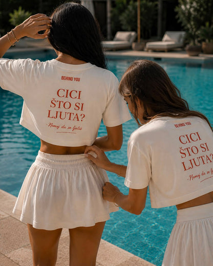 Crop Top Cici, što si ljuta - Nemoj da se ljutiš